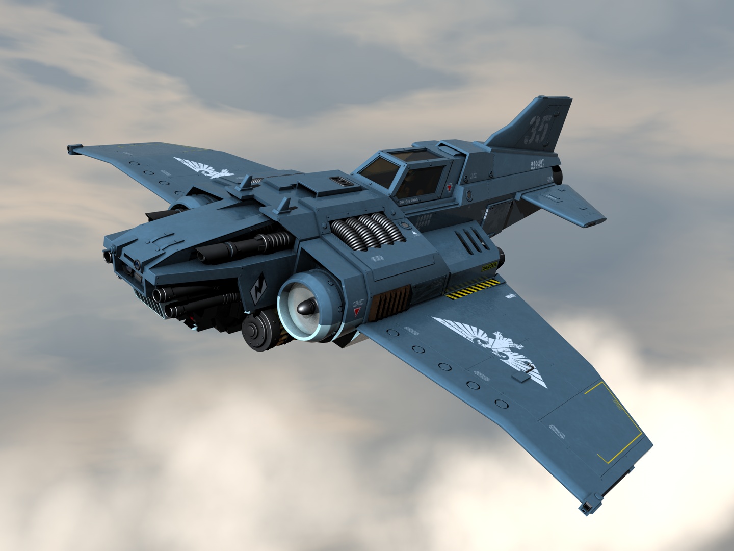 Thunderbolt heavy fighter