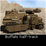 Buffalo half-track