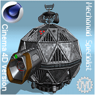 Mechonoid Specialist - click to download Cinema 4D file